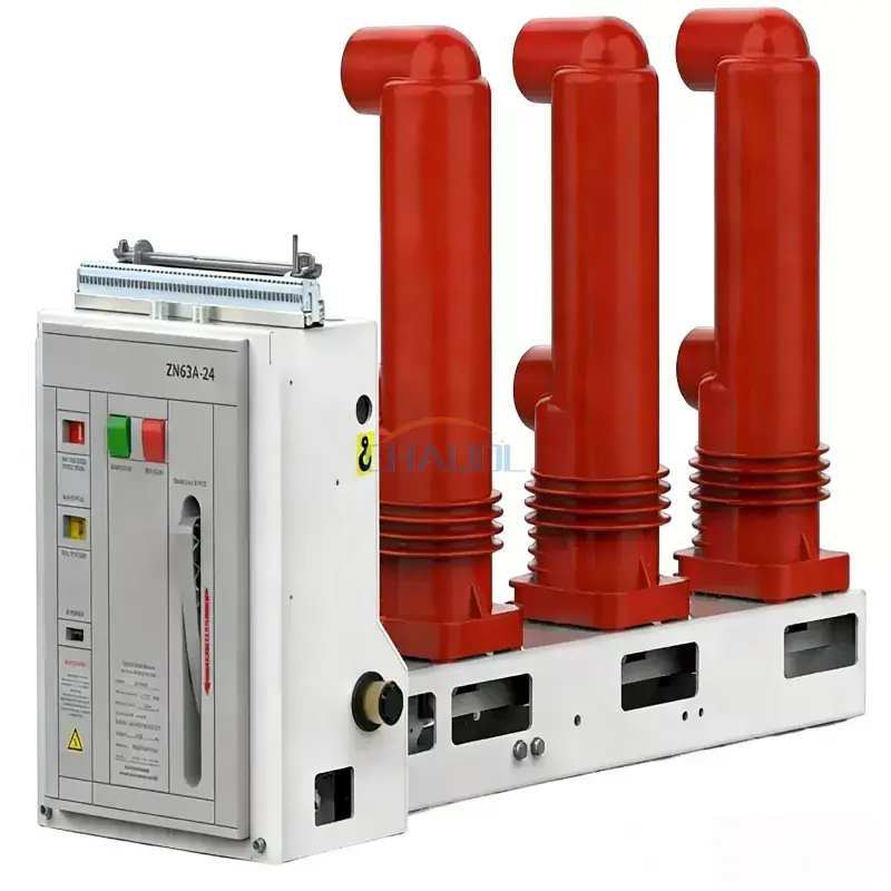 W jaki sposób montowany z boku wyłącznik próżniowy 24 kV poprawia bezpieczeństwo systemu zasilania średniego napięcia?